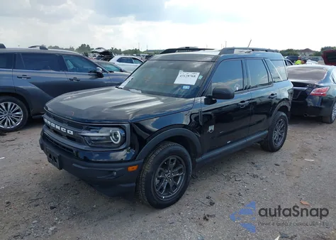 2023 Ford Bronco Sport Big Bend из США, поврежденный, VIN 3FMCR9B66PRD27789